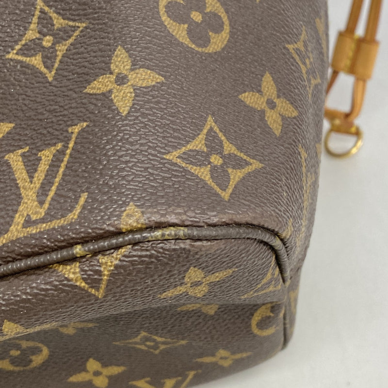 【6gd5205】ルイヴィトン トートバッグ モノグラム ネヴァーフルMM M40156 ブラウン【中古】レディース