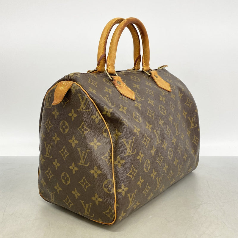 【6gd5207】ルイヴィトン ハンドバッグ モノグラム スピーディ30 M41108 ブラウン【中古】レディース