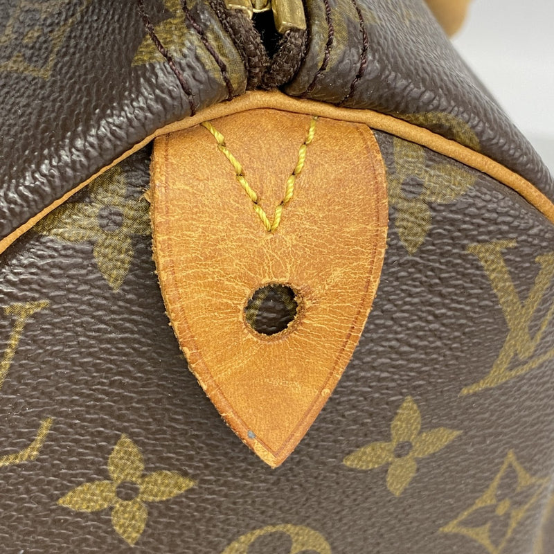 【6gd5207】ルイヴィトン ハンドバッグ モノグラム スピーディ30 M41108 ブラウン【中古】レディース