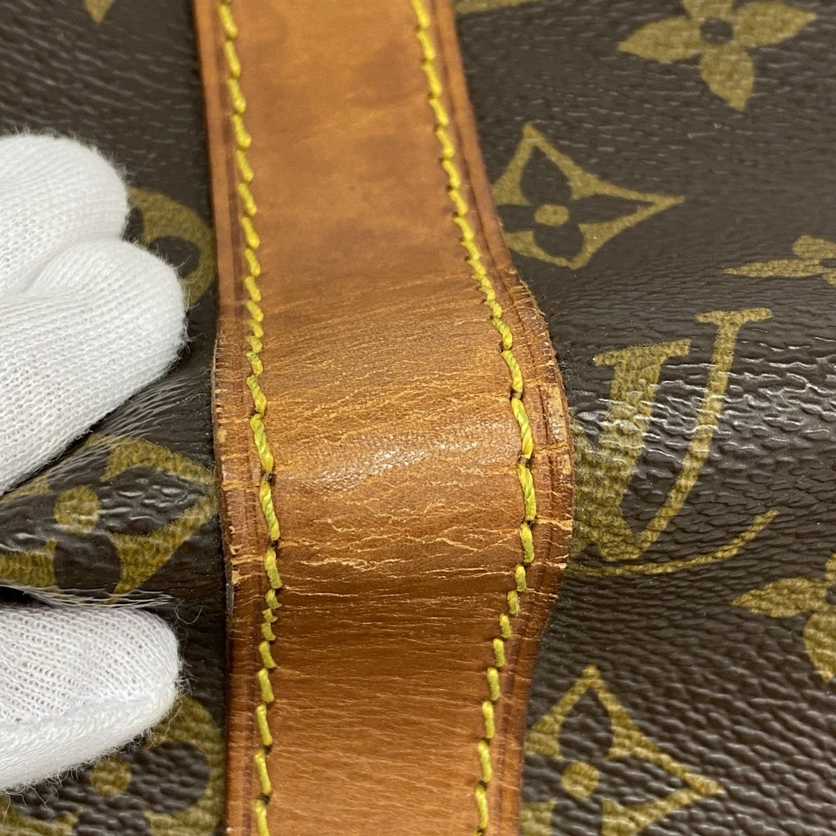 【6gd5208】ルイヴィトン ボストンバッグ モノグラム キーポル45 M41428 ブラウン【中古】メンズ レディース ユニセックス