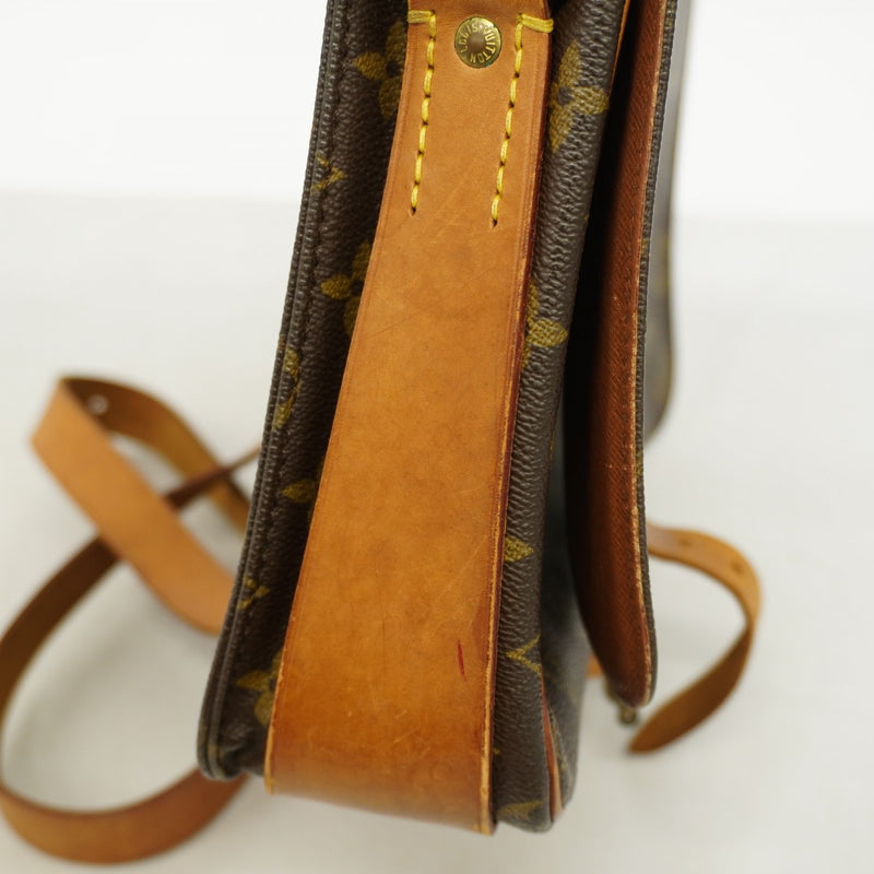 【6gd5215】ルイヴィトン ショルダーバッグ モノグラム カルトシエールGM M51252 ブラウン【中古】レディース