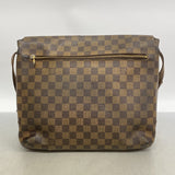【6gd5227】ルイヴィトン ショルダーバッグ ダミエ ブルックリンMM N51211 エベヌ【中古】レディース