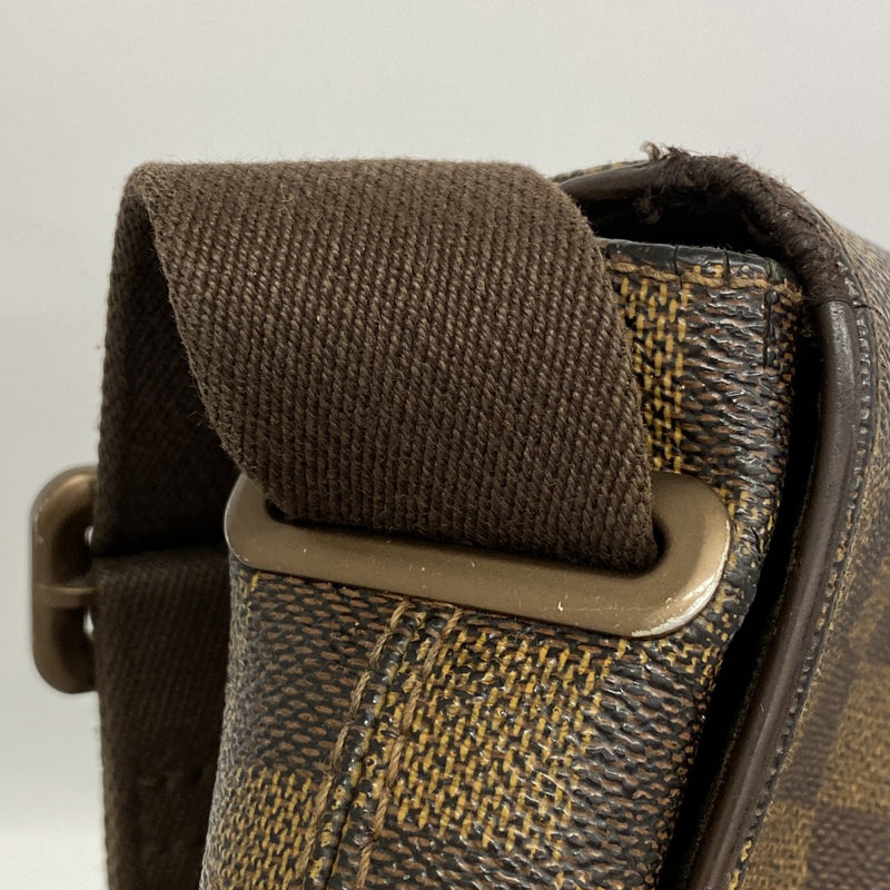【6gd5227】ルイヴィトン ショルダーバッグ ダミエ ブルックリンMM N51211 エベヌ【中古】レディース