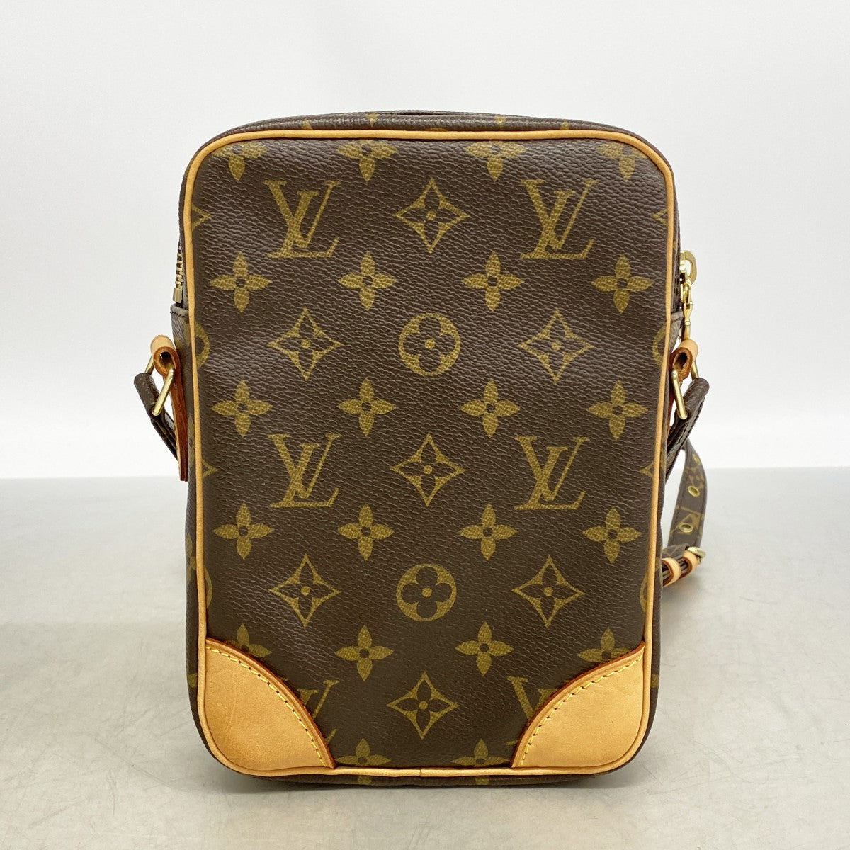【6gd5228】ルイヴィトン ショルダーバッグ モノグラム ダヌーブ M45266 ブラウン【中古】レディース