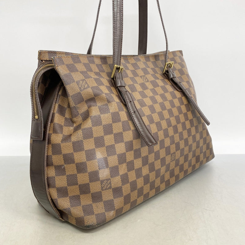 【6gd5229】ルイヴィトン ショルダーバッグ ダミエ チェルシー N51119 エベヌ【中古】レディース