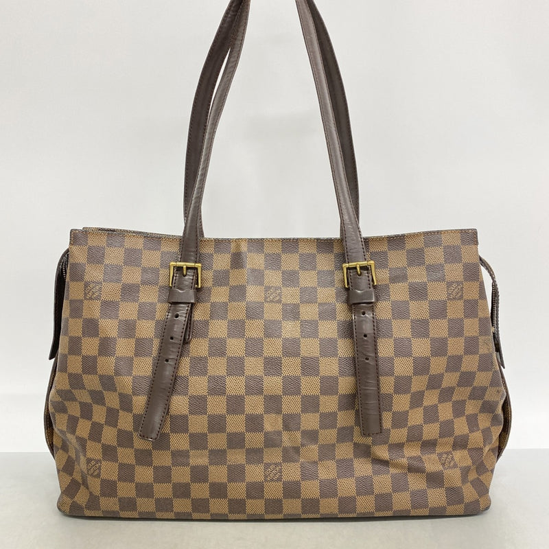 【6gd5229】ルイヴィトン ショルダーバッグ ダミエ チェルシー N51119 エベヌ【中古】レディース