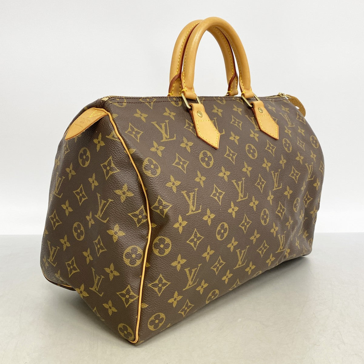 【6gd5234】ルイヴィトン ハンドバッグ モノグラム スピーディ35 M41107 ブラウン【中古】レディース