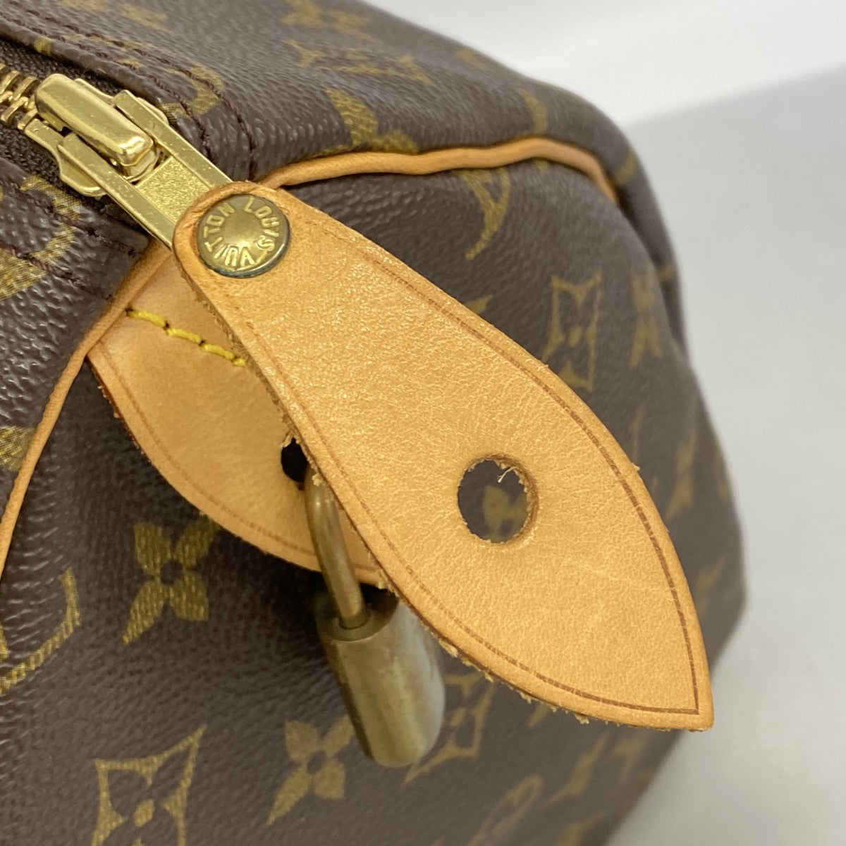 【6gd5234】ルイヴィトン ハンドバッグ モノグラム スピーディ35 M41107 ブラウン【中古】レディース