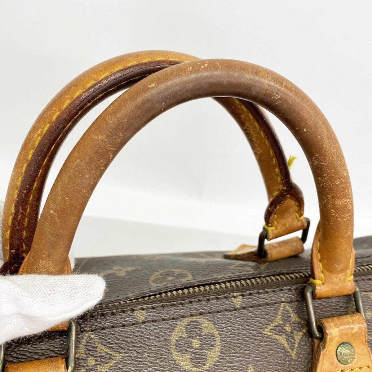 【6gd5235】ルイヴィトン ハンドバッグ モノグラム スピーディ30 M41108 ブラウン【中古】レディース