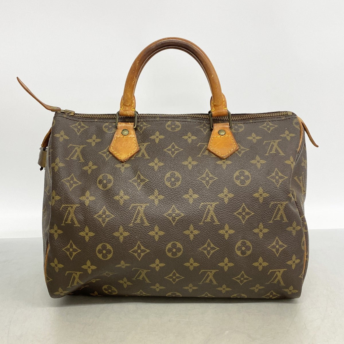 【6gd5235】ルイヴィトン ハンドバッグ モノグラム スピーディ30 M41108 ブラウン【中古】レディース