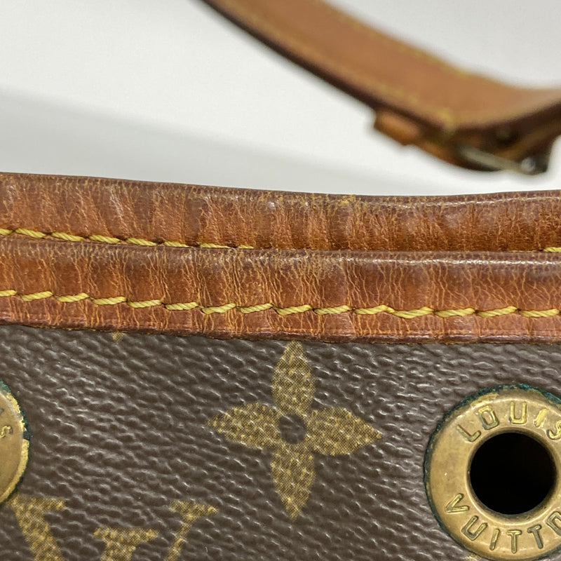 【6gd5236】ルイヴィトン ショルダーバッグ モノグラム プチノエ M42226 ブラウン【中古】レディース