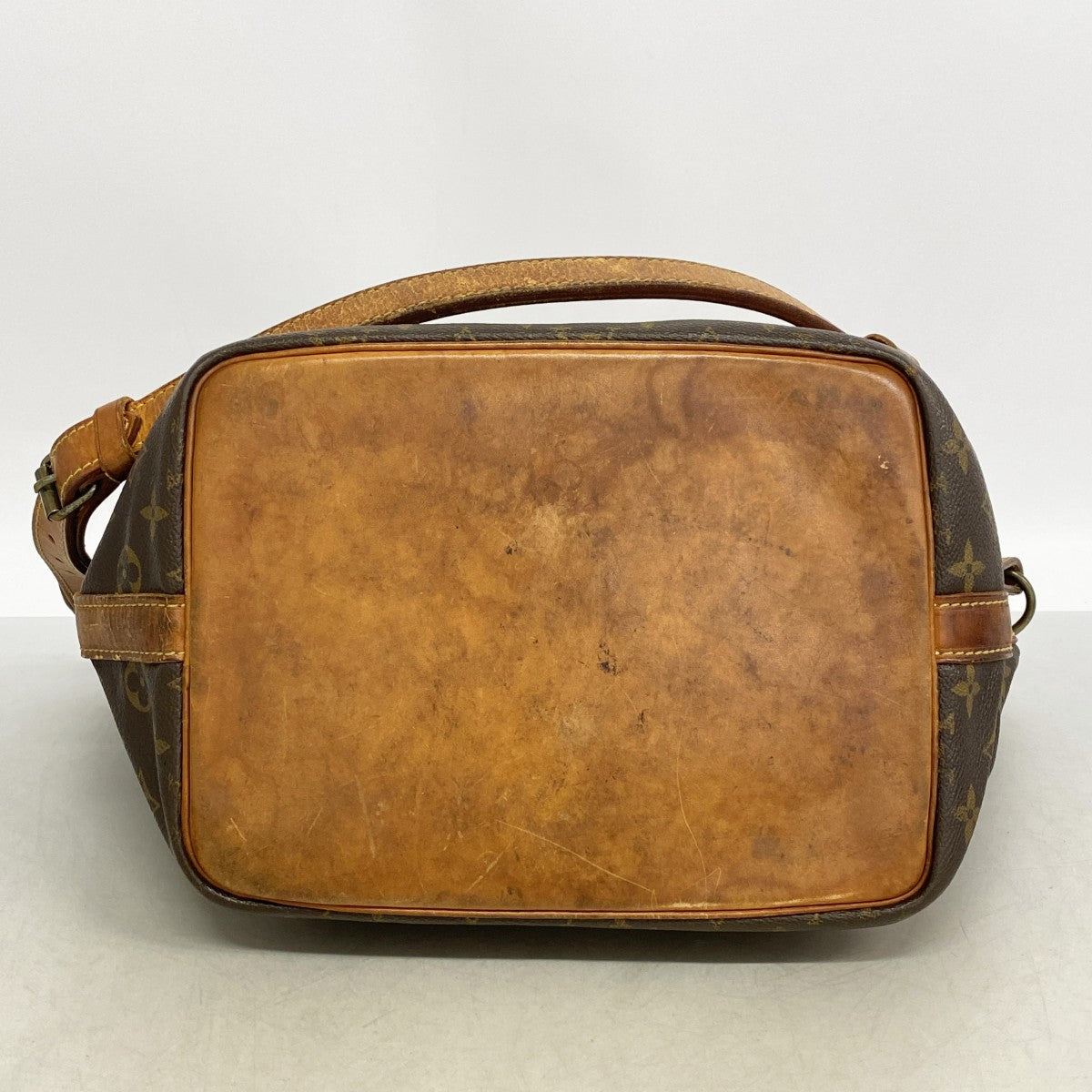 【6gd5236】ルイヴィトン ショルダーバッグ モノグラム プチノエ M42226 ブラウン【中古】レディース