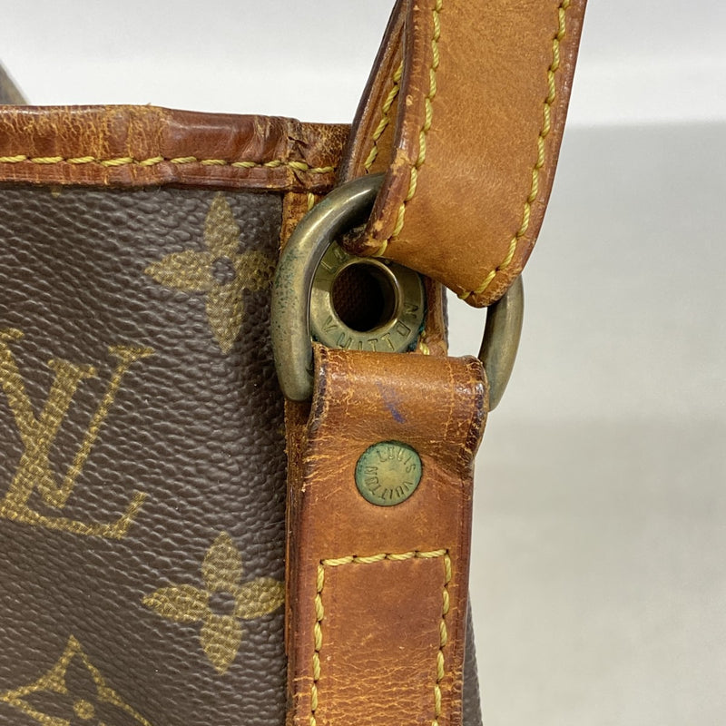 【6gd5236】ルイヴィトン ショルダーバッグ モノグラム プチノエ M42226 ブラウン【中古】レディース