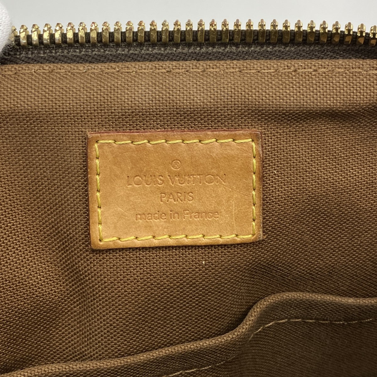 【6gd5238】ルイヴィトン ハンドバッグ モノグラム パレルモPM M40145 ブラウン【中古】レディース