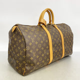 【6gd5239】ルイヴィトン ボストンバッグ モノグラム キーポル50 M41426 ブラウン【中古】メンズ レディース ユニセックス