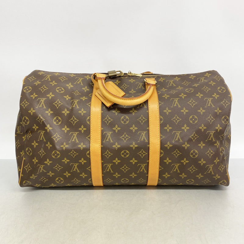 【6gd5239】ルイヴィトン ボストンバッグ モノグラム キーポル50 M41426 ブラウン【中古】メンズ レディース ユニセックス