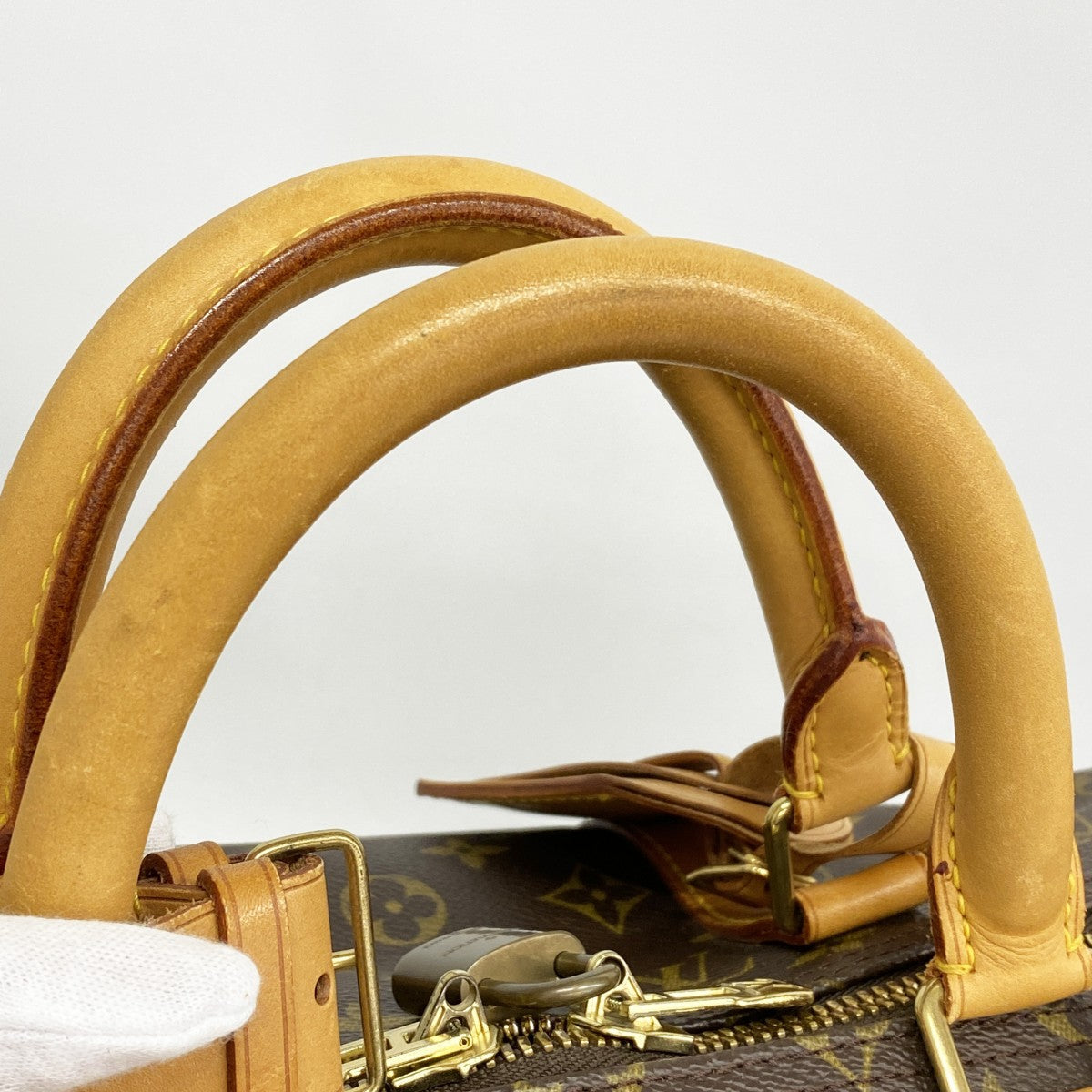 【6gd5239】ルイヴィトン ボストンバッグ モノグラム キーポル50 M41426 ブラウン【中古】メンズ レディース ユニセックス