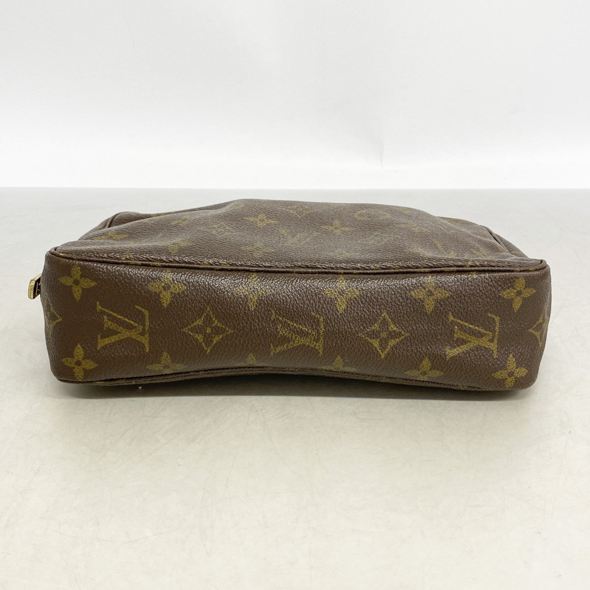 【6gd5240】ルイヴィトン ポーチ モノグラム トゥルーストワレット23 M47524 ブラウン【中古】レディース