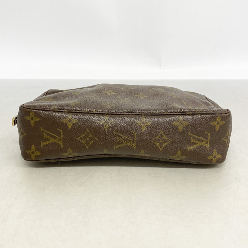 【6gd5240】ルイヴィトン ポーチ モノグラム トゥルーストワレット23 M47524 ブラウン【中古】レディース