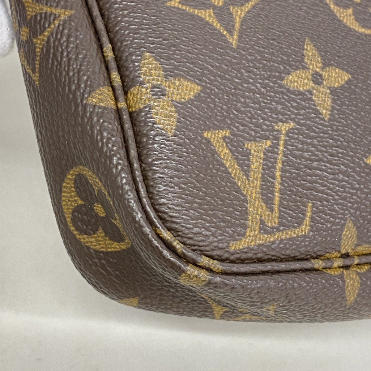 【6gd5241】ルイヴィトン ポーチ モノグラム ポシェットアクセソワール M51980 ブラウン【中古】レディース