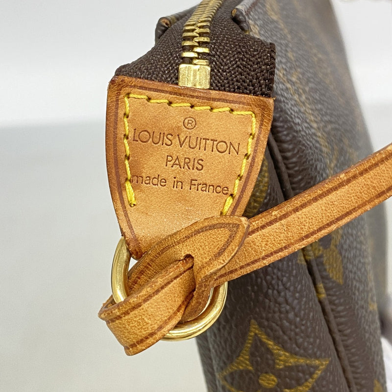 【6gd5241】ルイヴィトン ポーチ モノグラム ポシェットアクセソワール M51980 ブラウン【中古】レディース