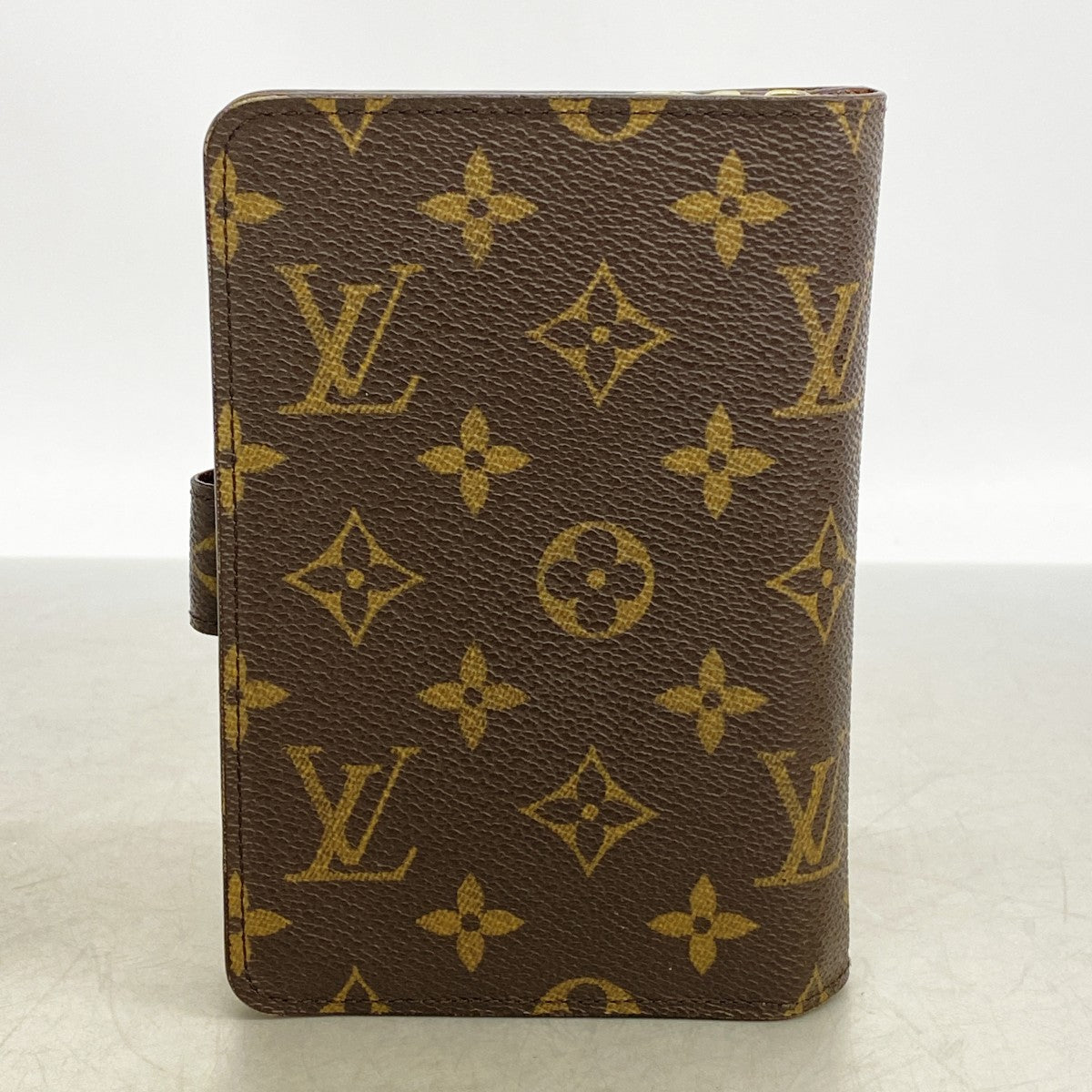 【6gd5242】ルイヴィトン 財布 モノグラム ポルトパピエジップ M61207 ブラウン【中古】レディース