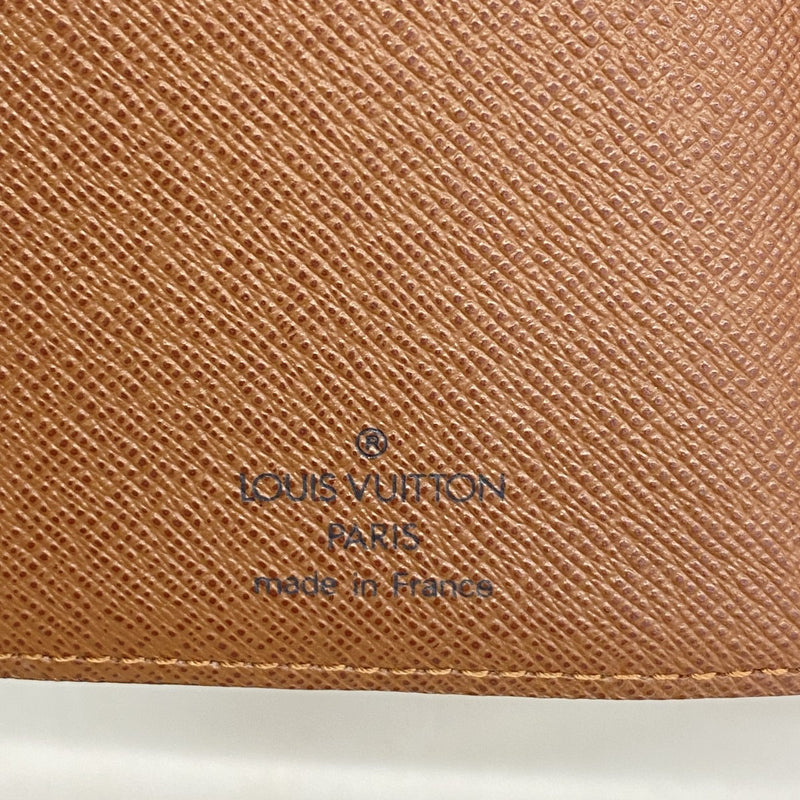 【6gd5242】ルイヴィトン 財布 モノグラム ポルトパピエジップ M61207 ブラウン【中古】レディース