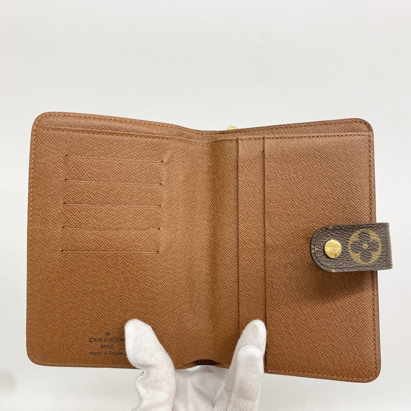 【6gd5242】ルイヴィトン 財布 モノグラム ポルトパピエジップ M61207 ブラウン【中古】レディース