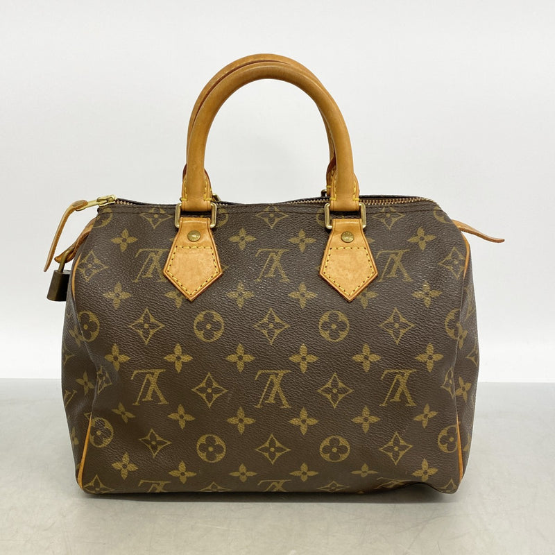 【6gd5244】ルイヴィトン ハンドバッグ モノグラム スピーディ25 M41109 ブラウン【中古】レディース