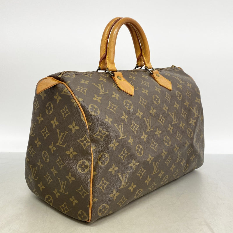 【6gd5245】ルイヴィトン ハンドバッグ モノグラム スピーディ35 M41107 ブラウン【中古】レディース