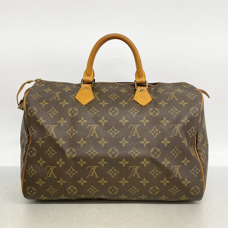 【6gd5245】ルイヴィトン ハンドバッグ モノグラム スピーディ35 M41107 ブラウン【中古】レディース