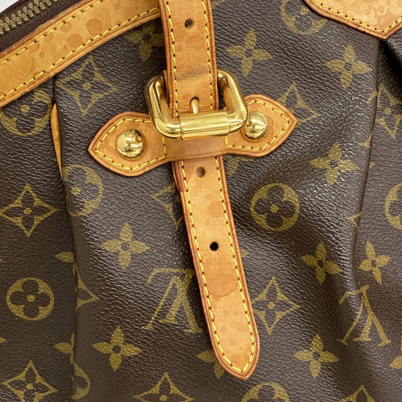 【6gd5246】ルイヴィトン ハンドバッグ モノグラム パレルモGM M40146 ブラウン【中古】レディース