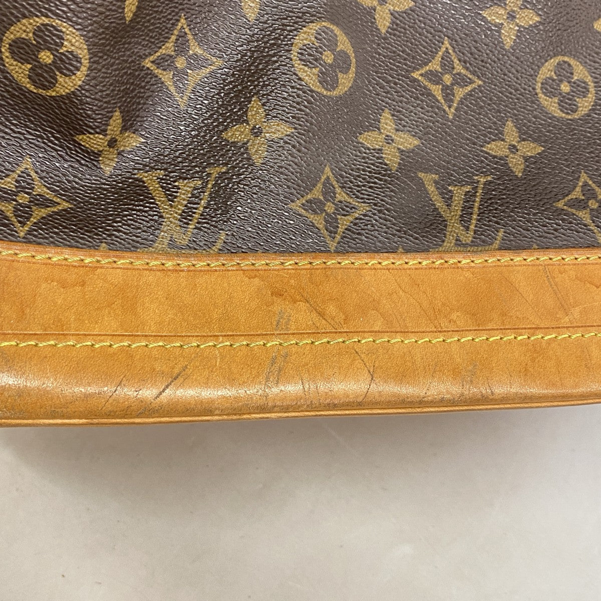 【6gd5247】ルイヴィトン ショルダーバッグ モノグラム ノエ M42224 ブラウン【中古】レディース