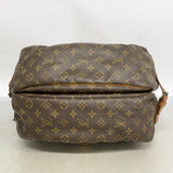 【6gd5248】ルイヴィトン ショルダーバッグ モノグラム ソミュール35 M42254 ブラウン【中古】レディース
