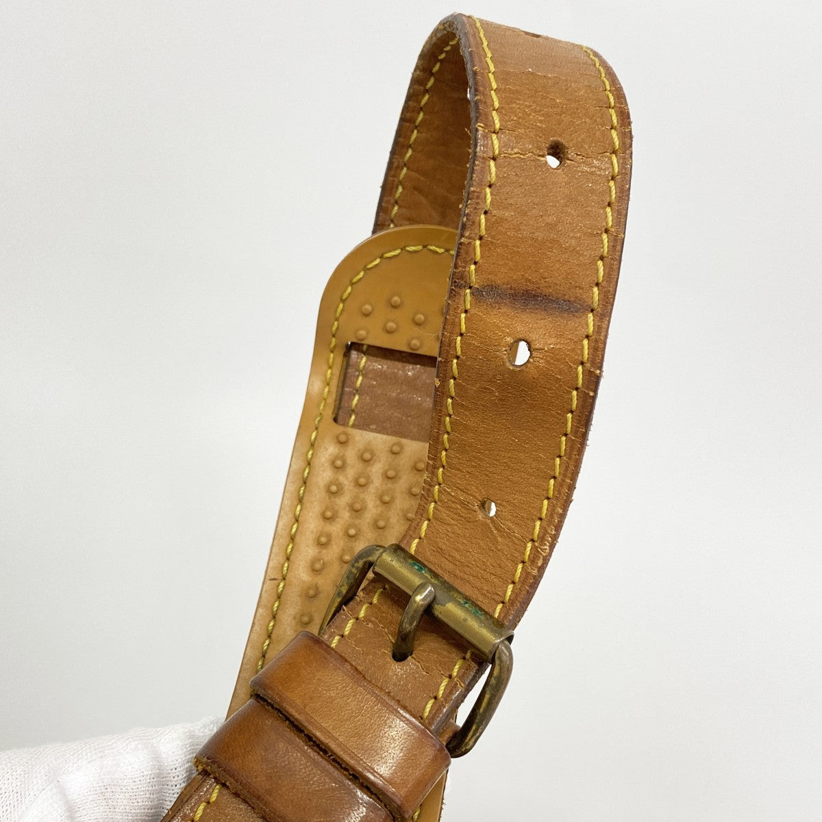 【6gd5248】ルイヴィトン ショルダーバッグ モノグラム ソミュール35 M42254 ブラウン【中古】レディース