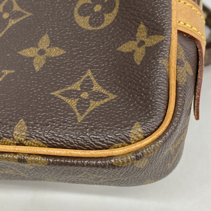 【6gd5250】ルイヴィトン ショルダーバッグ モノグラム ポシェットマルリーバンドリエール M51828 ブラウン【中古】レディース