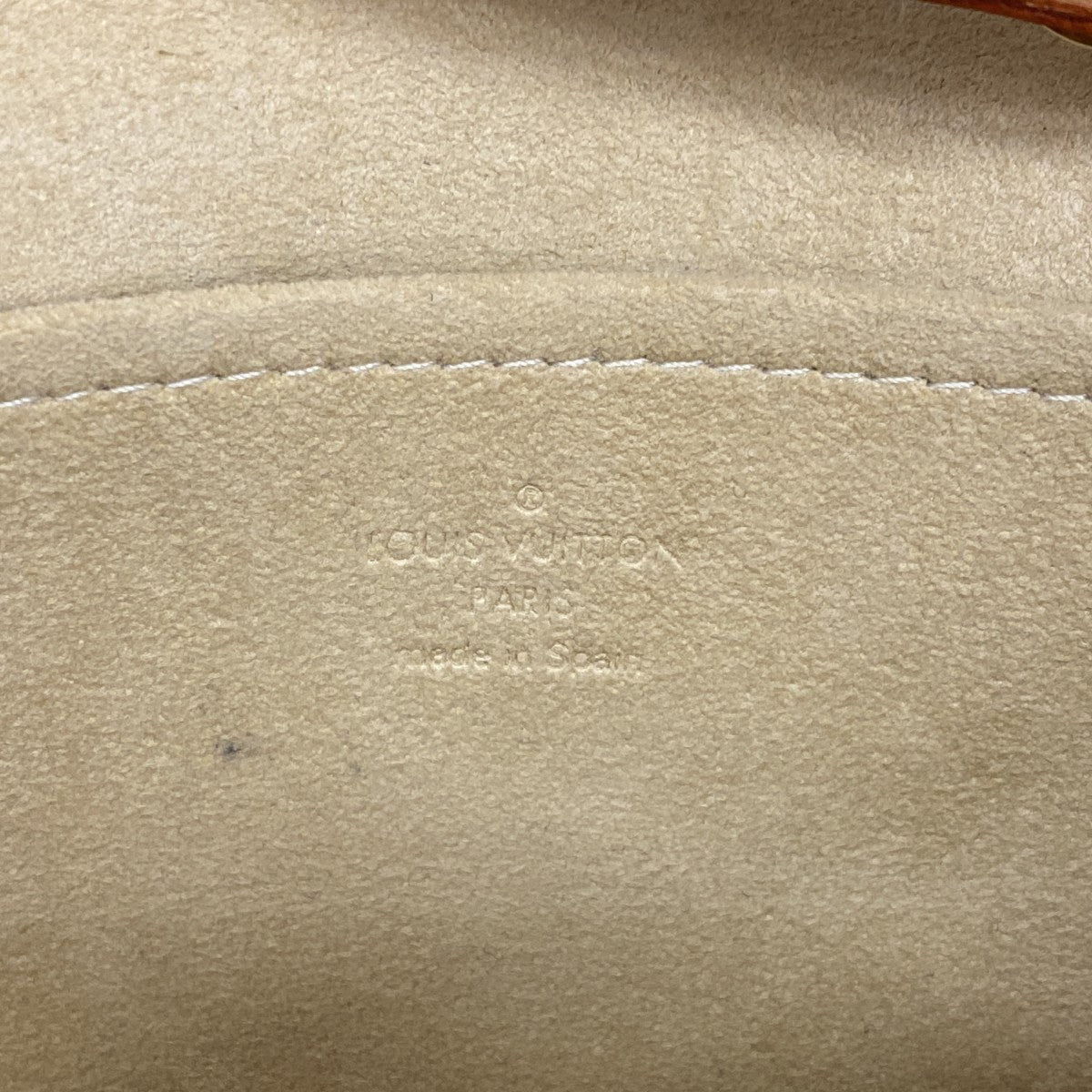 【6gd5251】ルイヴィトン ショルダーバッグ モノグラム ポシェットツインGM M51852 ブラウン【中古】レディース