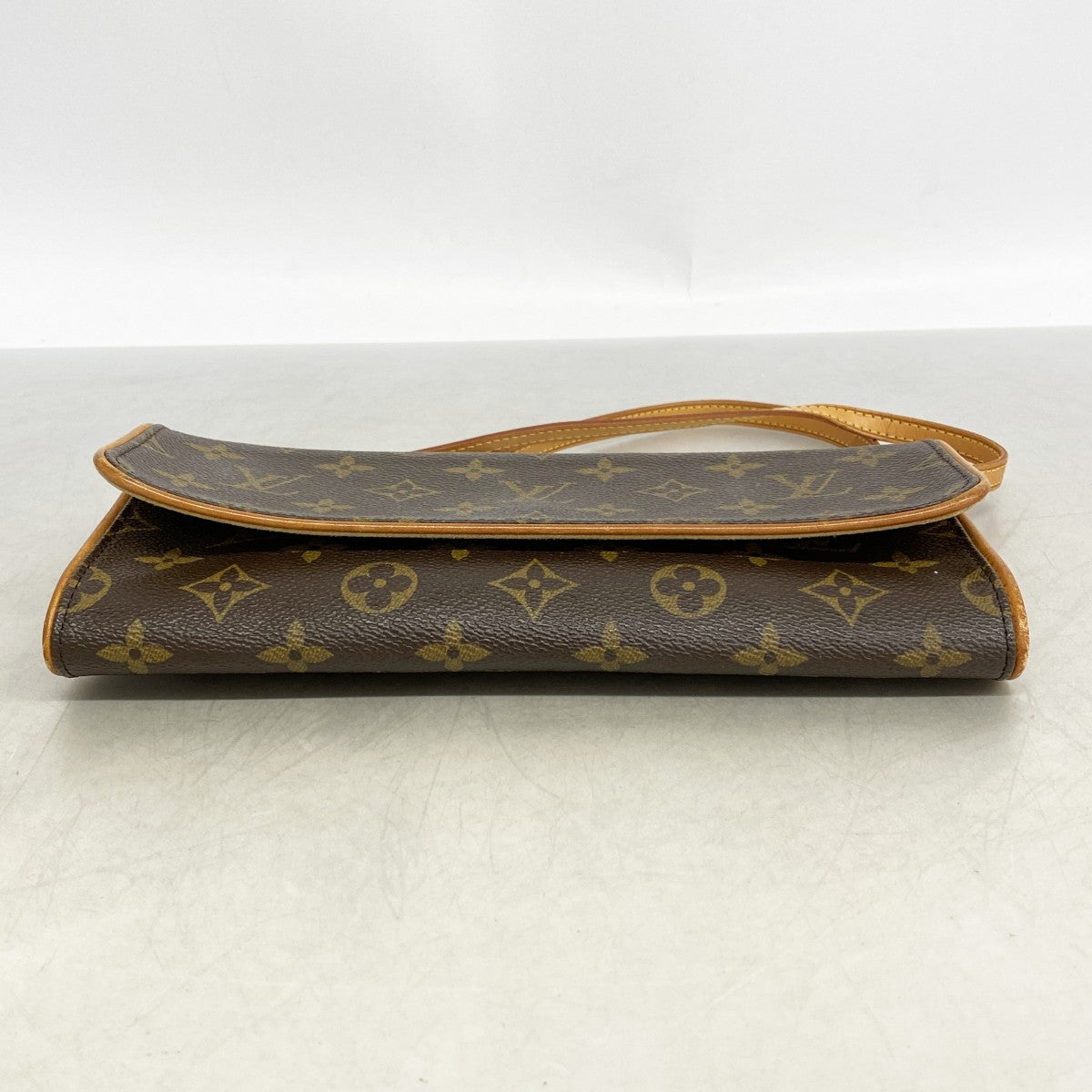 【6gd5251】ルイヴィトン ショルダーバッグ モノグラム ポシェットツインGM M51852 ブラウン【中古】レディース