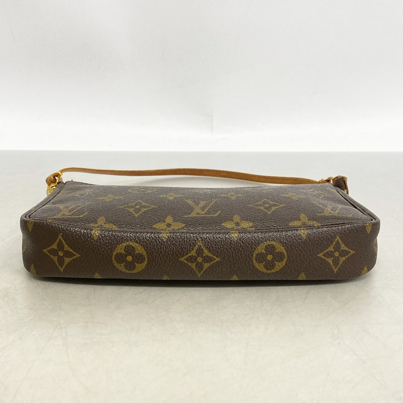 【6gd5253】ルイヴィトン ポーチ モノグラム ポシェットアクセソワール M51980 ブラウン【中古】レディース