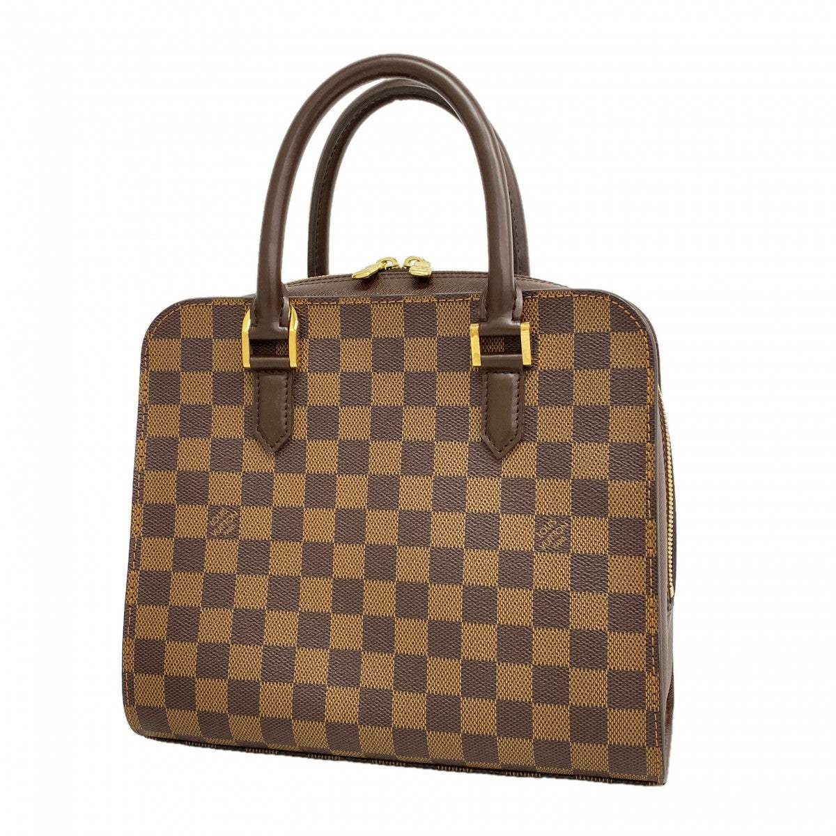 【6gd5257】ルイヴィトン ハンドバッグ ダミエ トリアナ N51155 エベヌ【中古】レディース