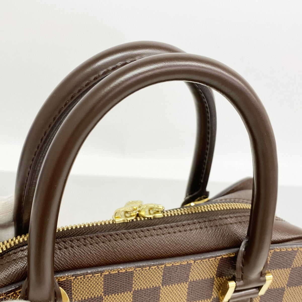【6gd5257】ルイヴィトン ハンドバッグ ダミエ トリアナ N51155 エベヌ【中古】レディース
