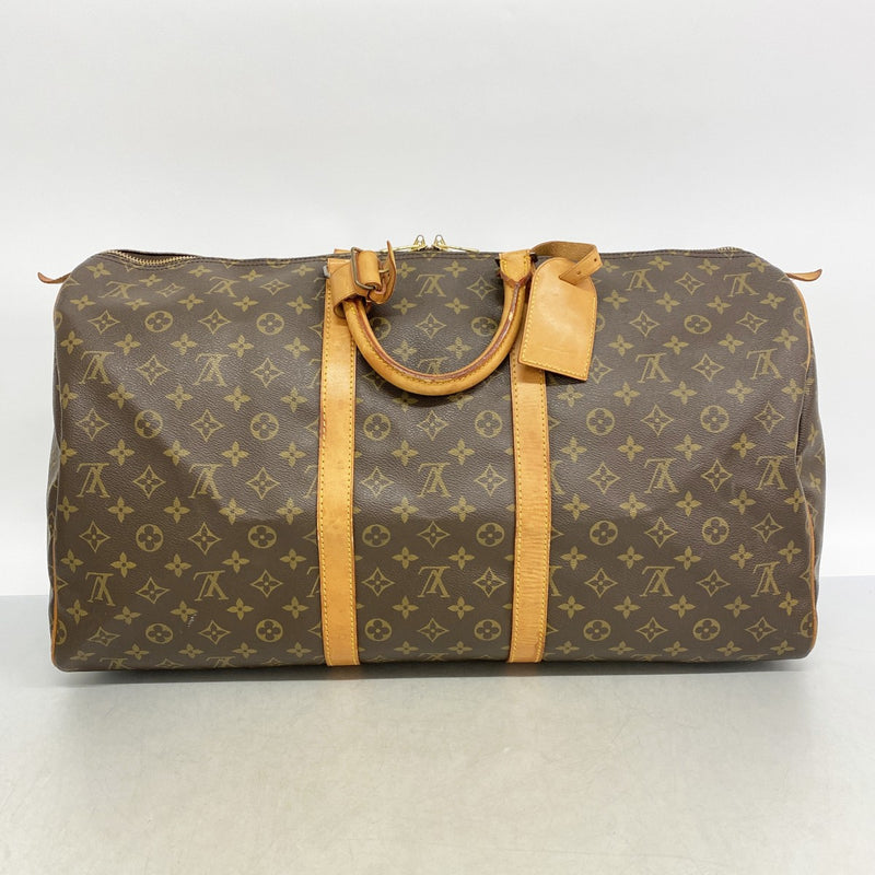 【6gd5259】ルイヴィトン ボストンバッグ モノグラム キーポル55 M41424 ブラウン【中古】メンズ レディース ユニセックス