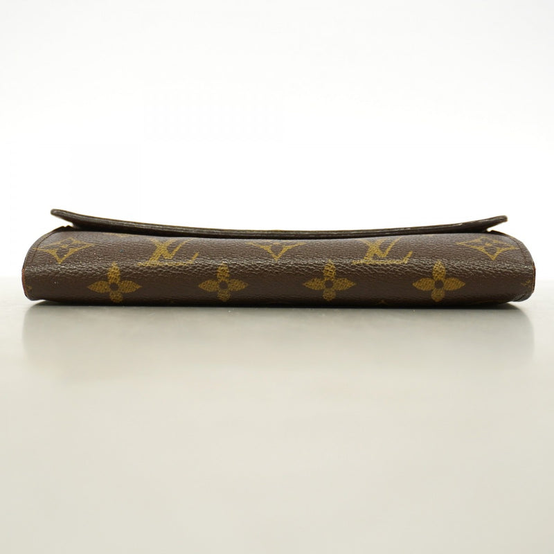 【6gd5261】ルイヴィトン 長財布 モノグラム ポルトフォイユサラ M61734 ブラウン【中古】レディース