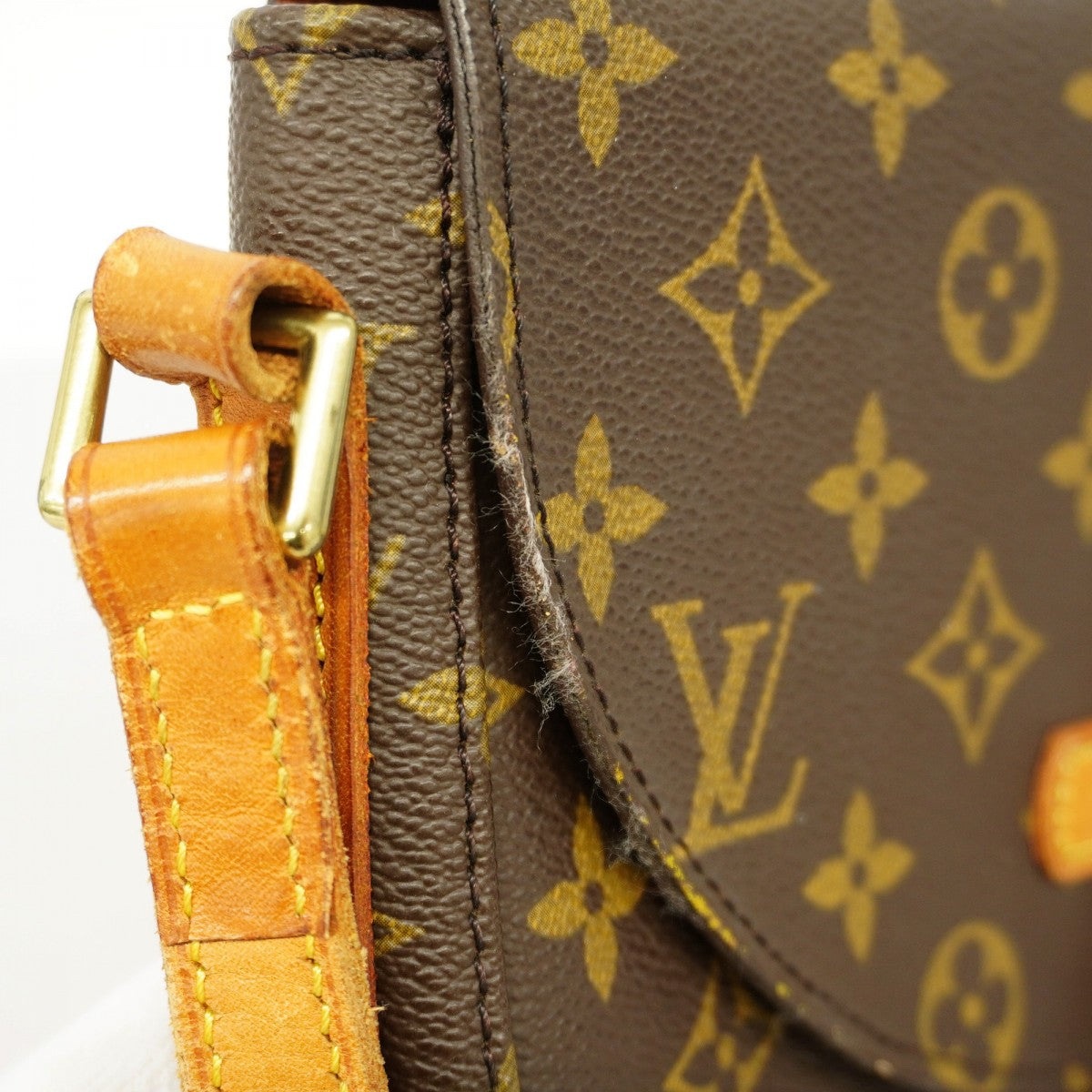 【6gd5262】ルイヴィトン ショルダーバッグ モノグラム シャンティMM M51233 ブラウン【中古】レディース