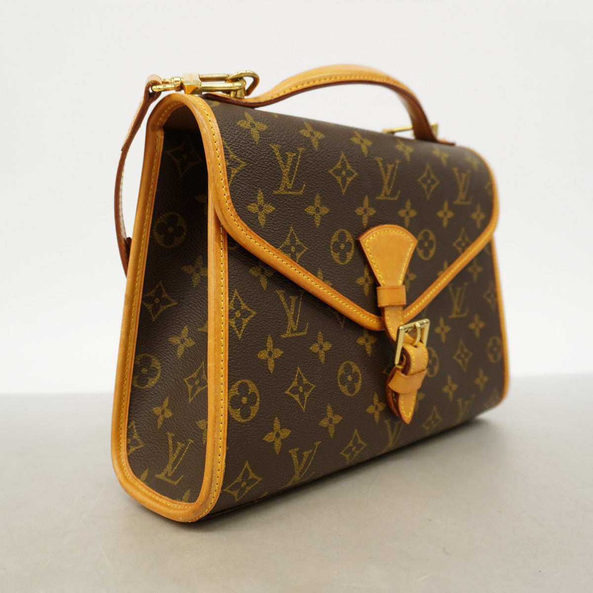【6gd5263】ルイヴィトン ハンドバッグ モノグラム ベルエア M51122 ブラウン 2wayバッグ【中古】レディース