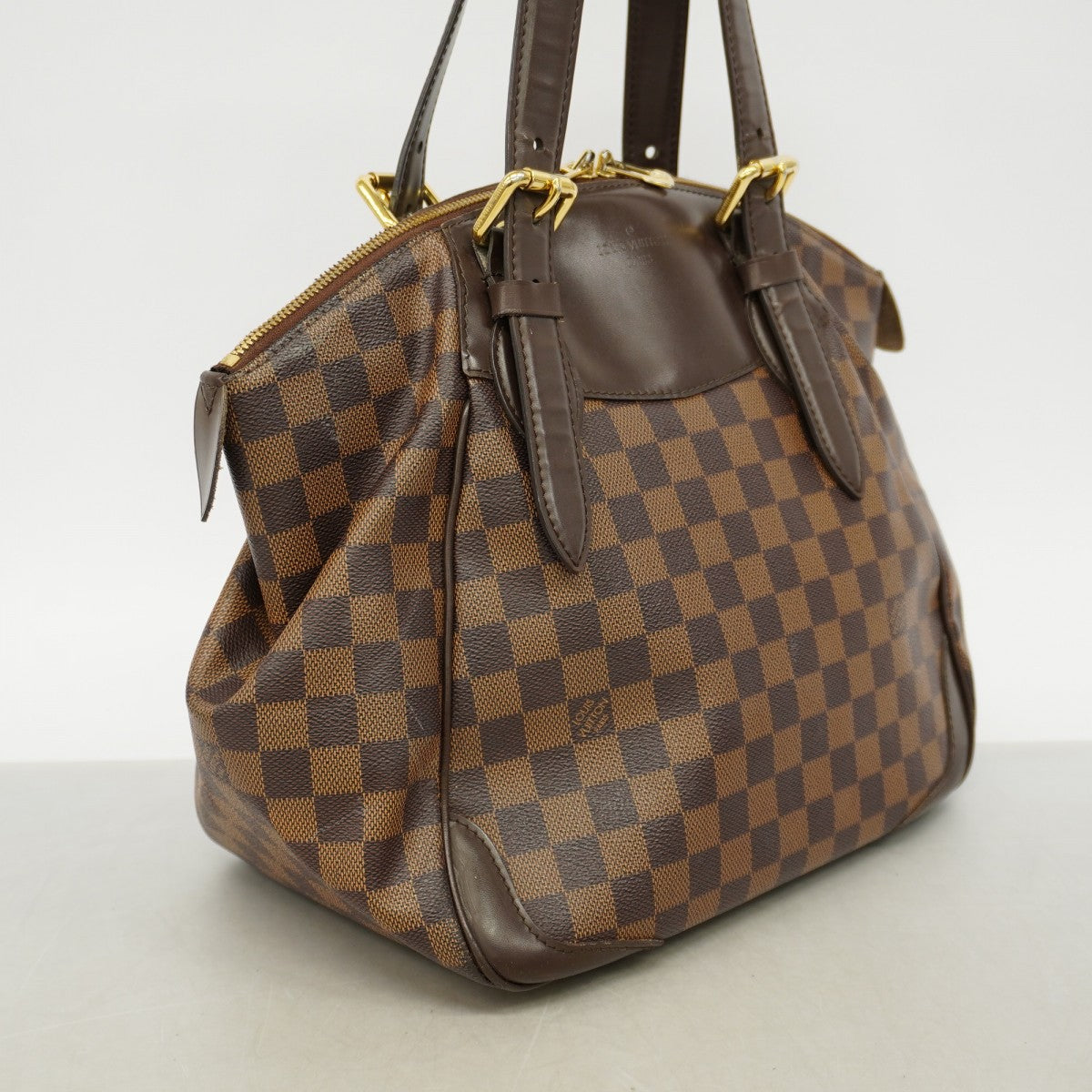 【6gd5266】ルイヴィトン ハンドバッグ ダミエ ヴェローナMM N41118 エベヌ【中古】レディース