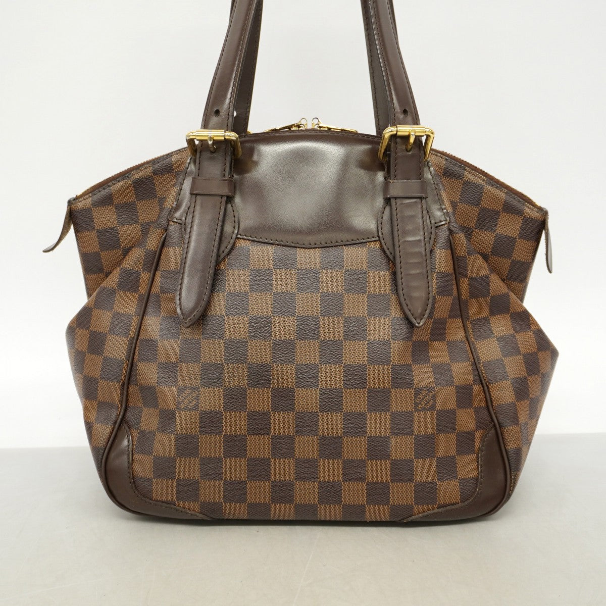 【6gd5266】ルイヴィトン ハンドバッグ ダミエ ヴェローナMM N41118 エベヌ【中古】レディース