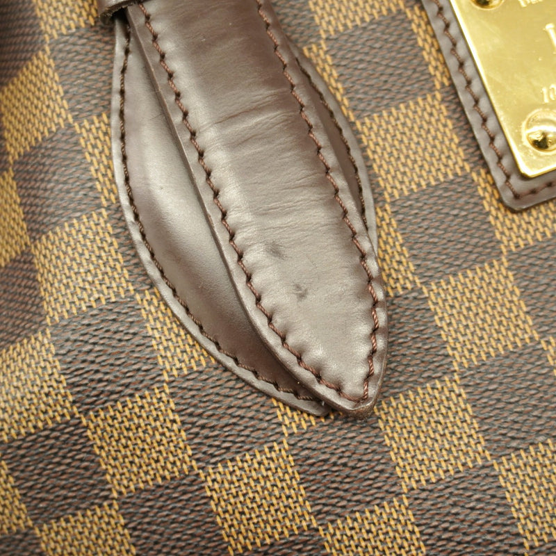 【6gd5267】ルイヴィトン トートバッグ ダミエ ハムステッドMM N51204 エベヌ【中古】レディース
