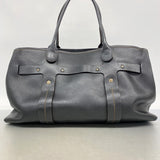 【6gd5270】サルヴァトーレフェラガモ トートバッグ レザー ブラック ゴールド/シルバー金具【中古】レディース