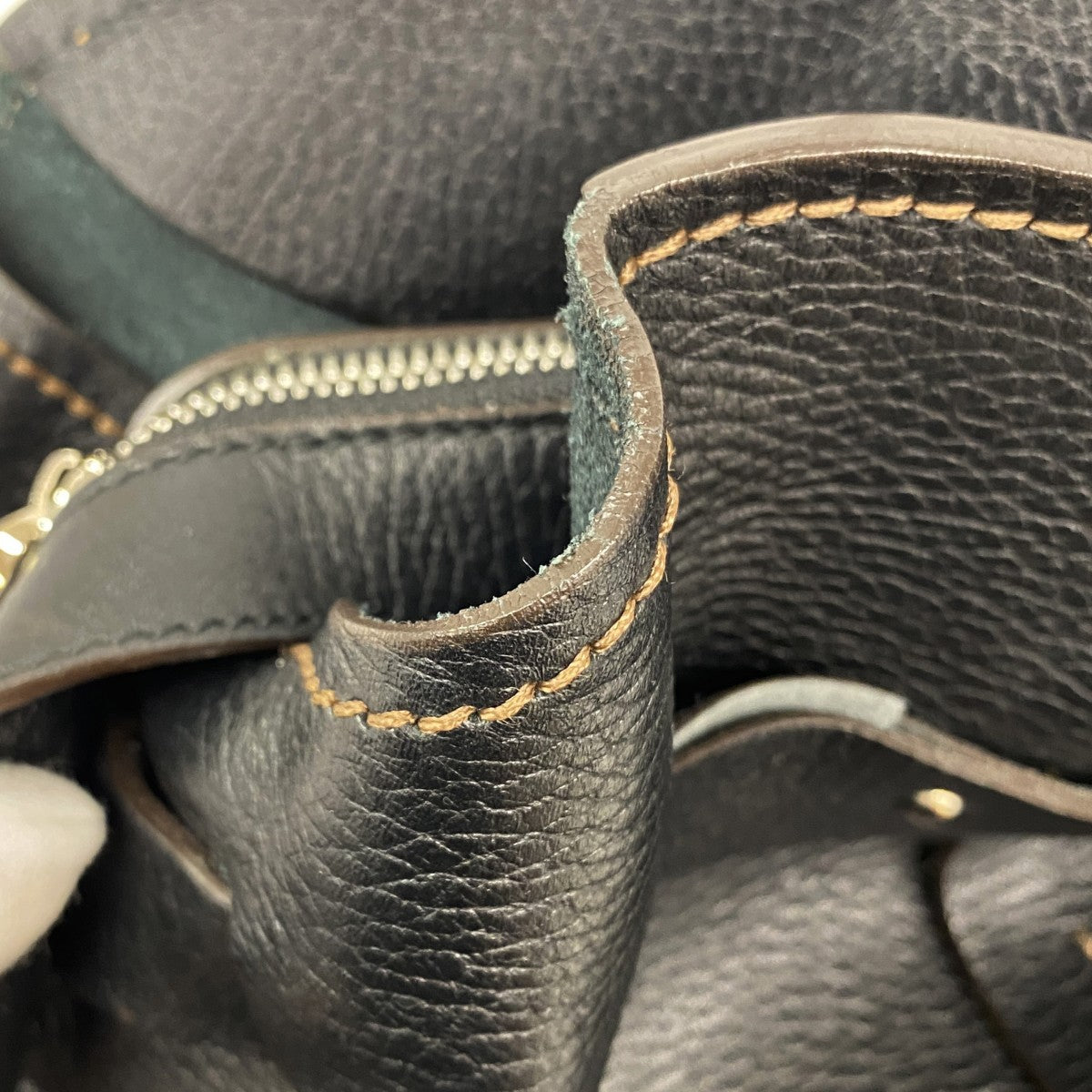 【6gd5270】サルヴァトーレフェラガモ トートバッグ レザー ブラック ゴールド/シルバー金具【中古】レディース